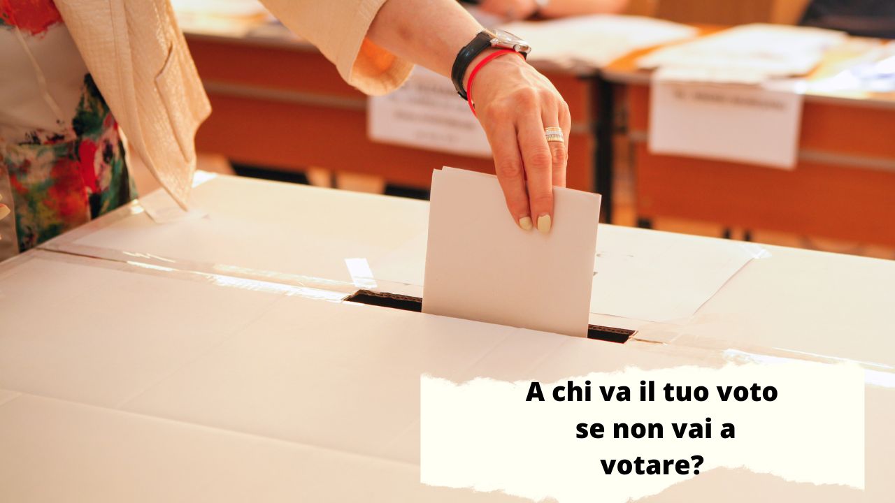 a chi andrà il voto se non voti