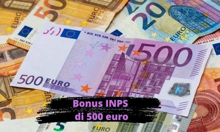 Bonus INPS 500 euro