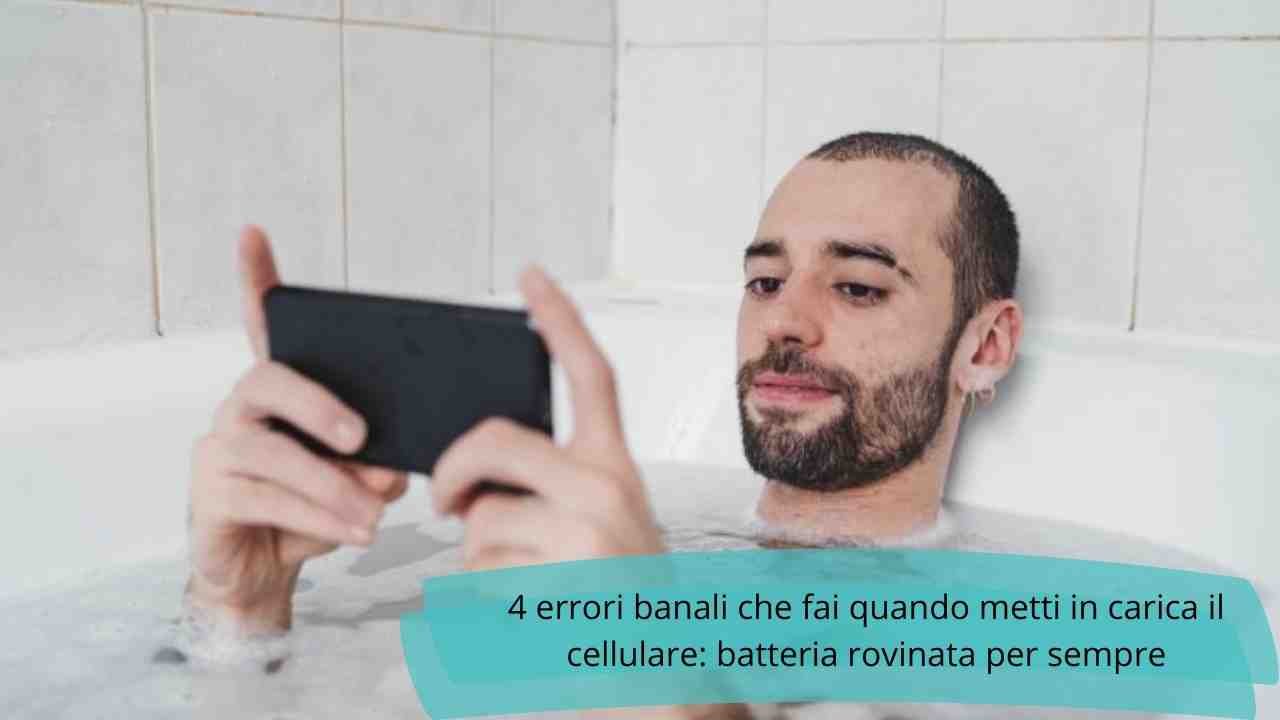 Cellulare errori comuni con la batteria