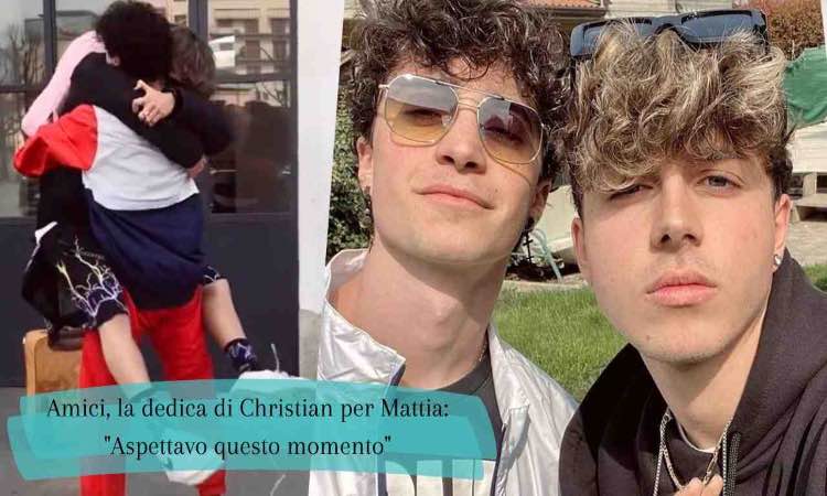 Christian Mattia, la dolce dedica