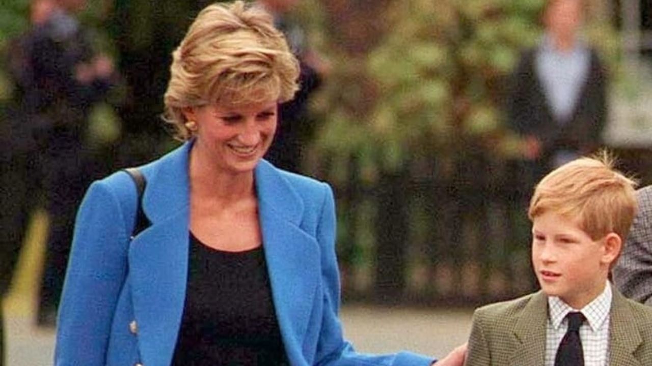 Lady Diana l'omaggio del figlio Harry