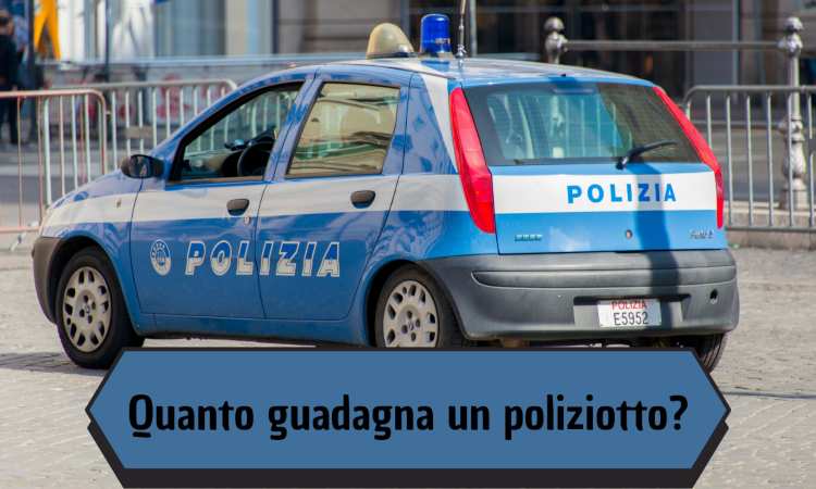 stipendio italia polizia poliziotto agente 