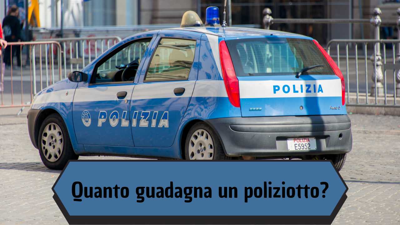 stipendio italia polizia poliziotto agente