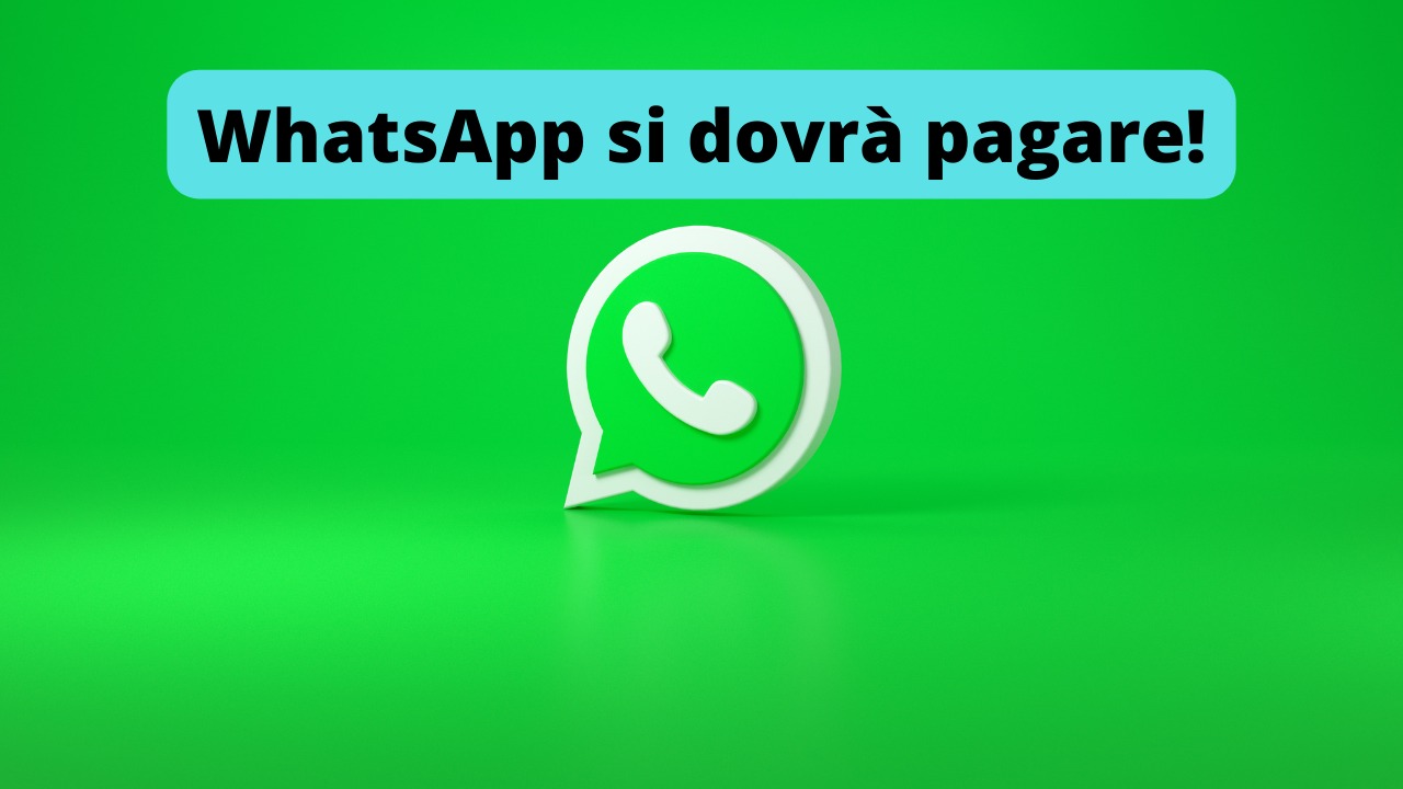 whastapp pagamento abbonamento costo