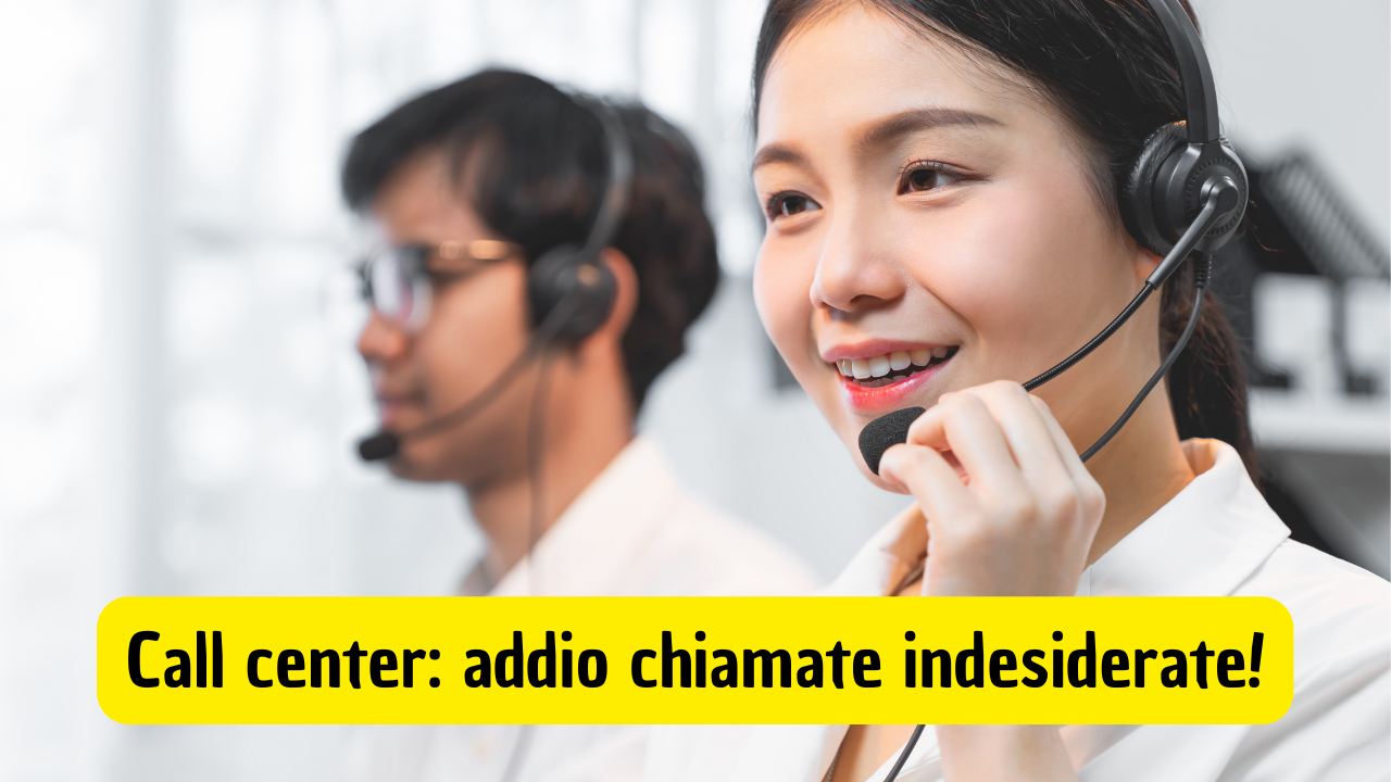 bloccare chiamate call center trucco