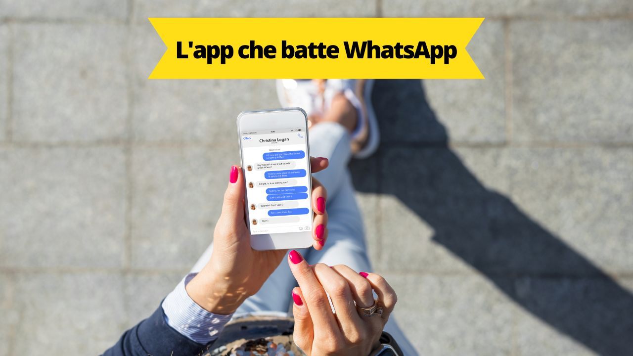 l'app che batte WhatsApp