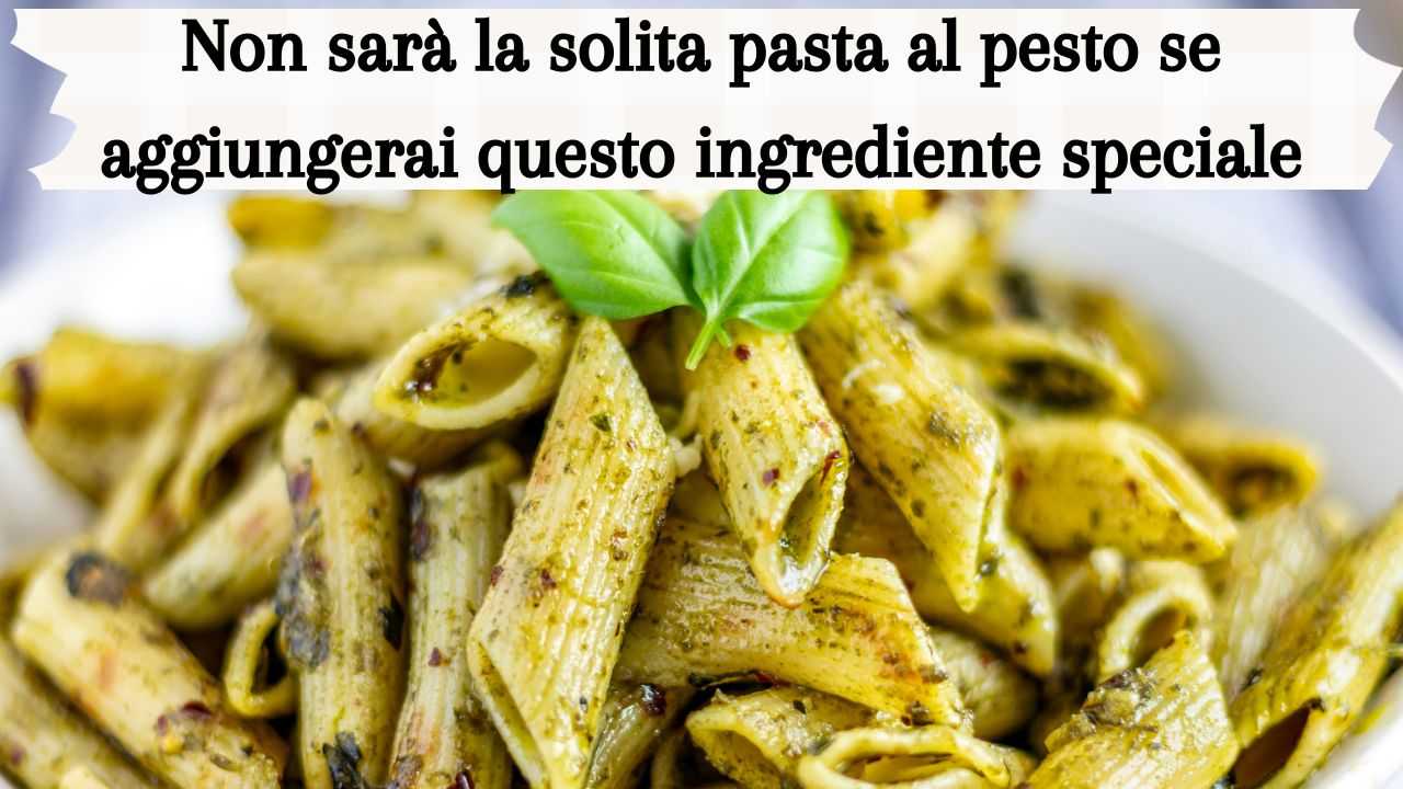 pasta pesto ricetta