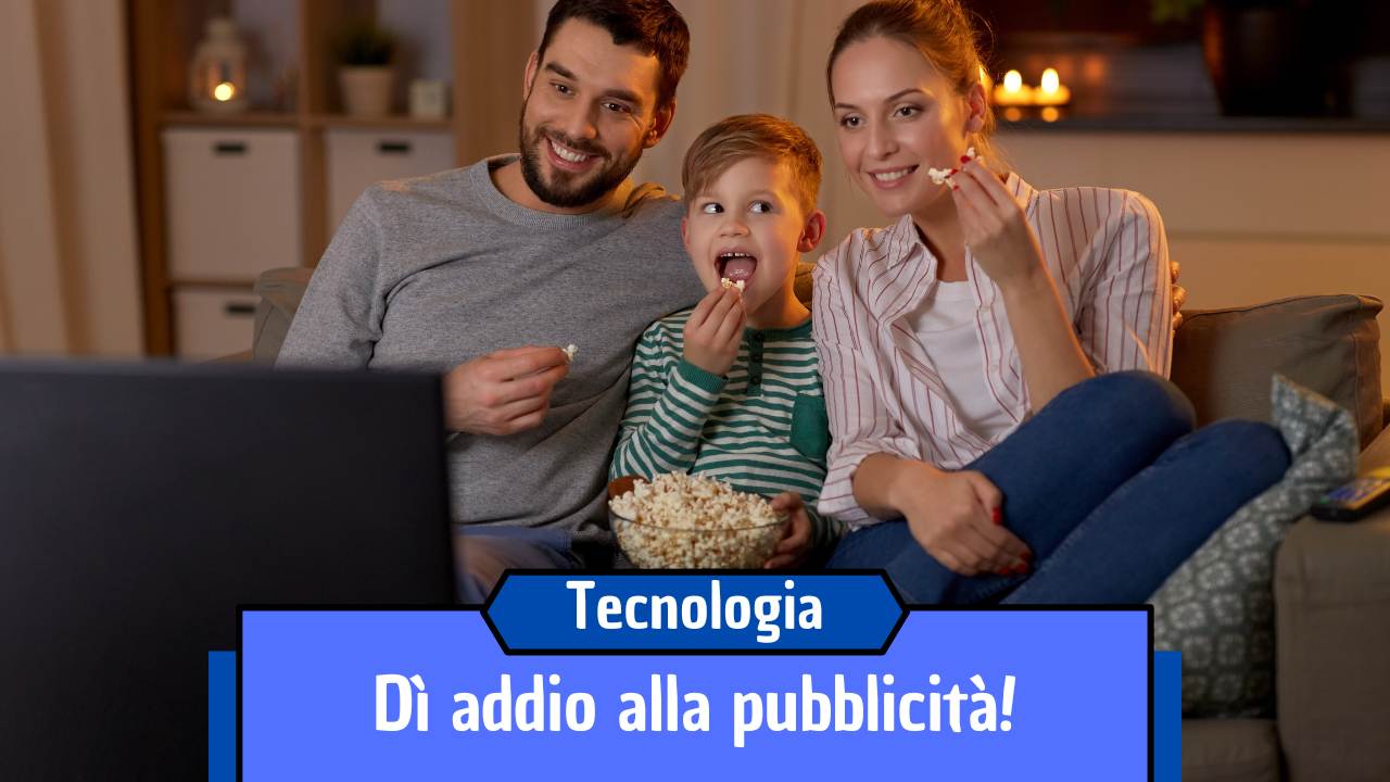 rimuovere eliminare pubblicità tv smart trucco segreto metodo