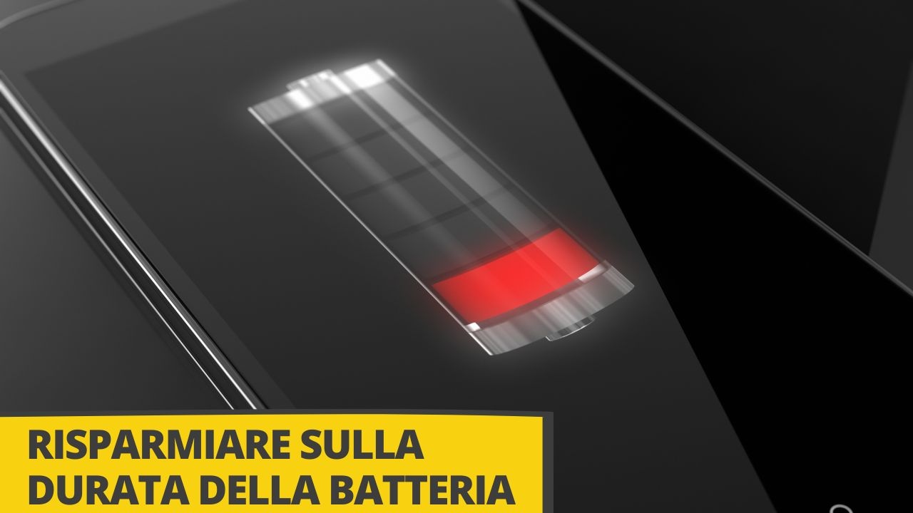 risparmiare batteria smartphone