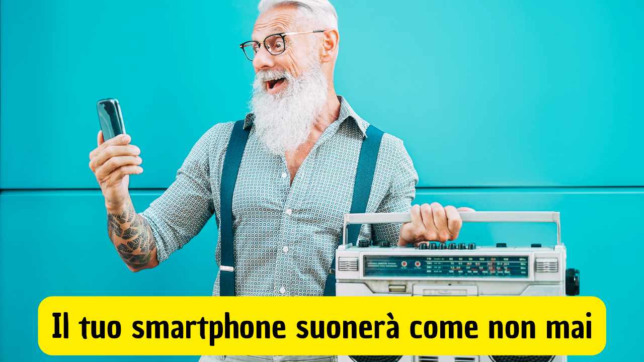 smartphone casse telefono pulire suono metodo trucco
