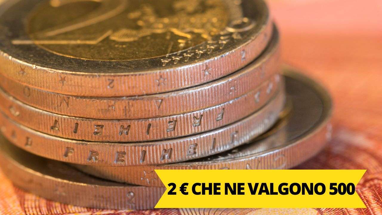 Ti danno 500 euro per questa moneta da 2 euro: il fortunato potresti essere  tu