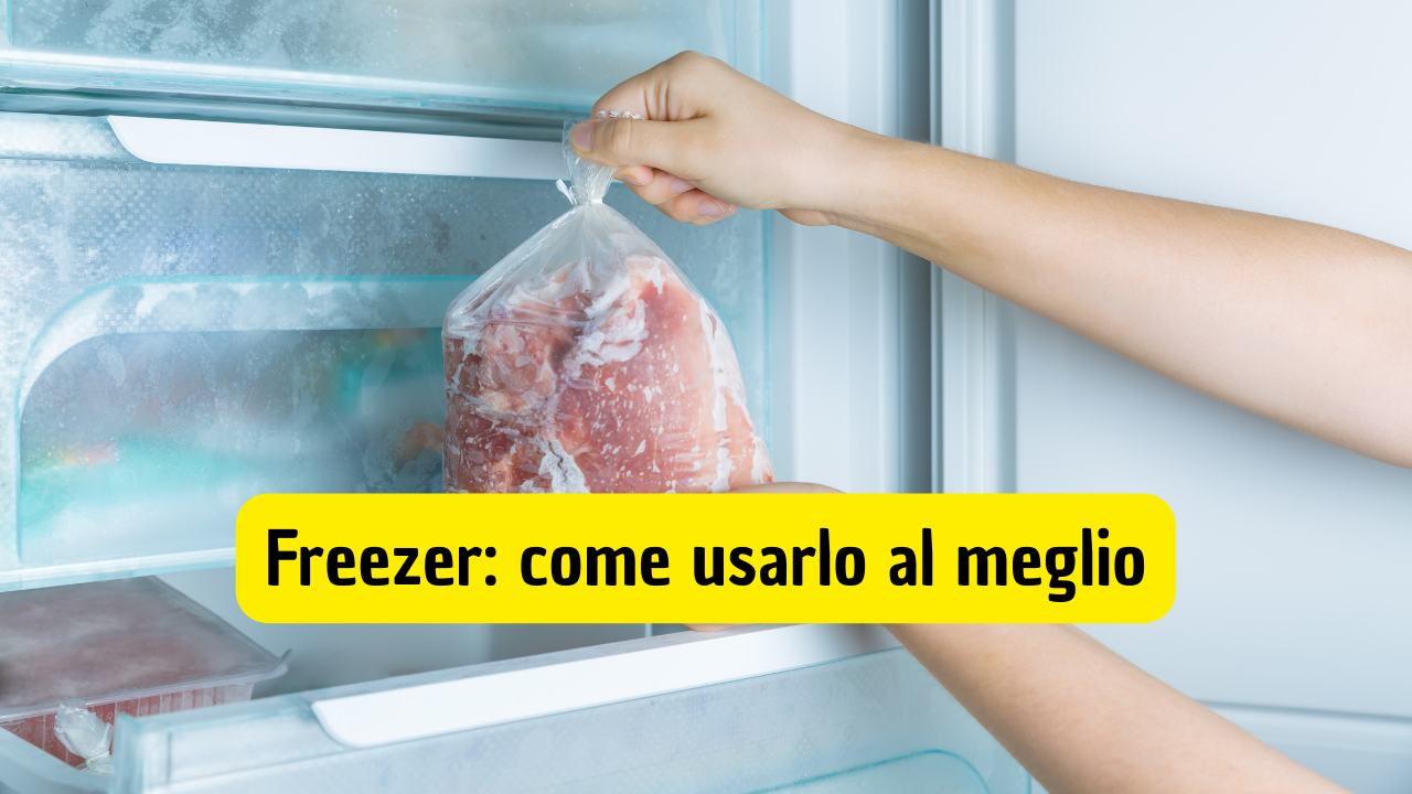 Freezer usarlo cibi evitare alimenti conservare consigli sbrinare metodi rimedi soluzione trucco salute benessere