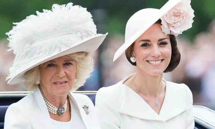 Kate e Camilla, la lite al funerale della regina