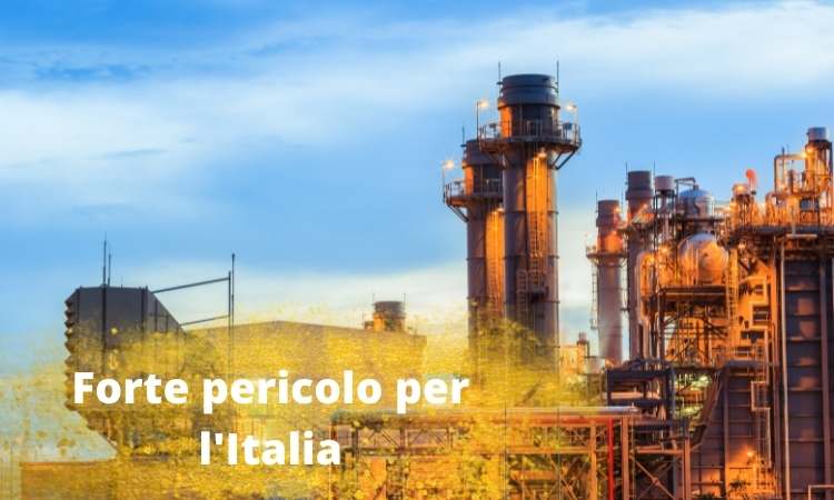 Rischio gas Italia