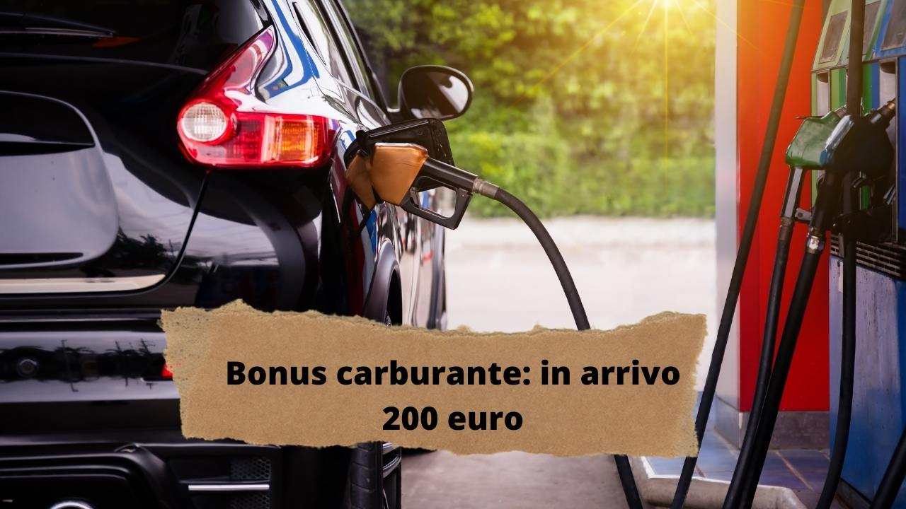 bonus carburante: in arrivo 200 euro