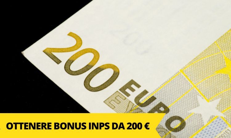 bonus inps da 200 €