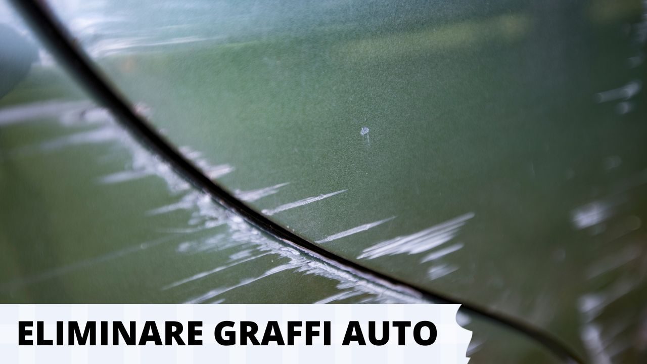 eliminare graffi auto