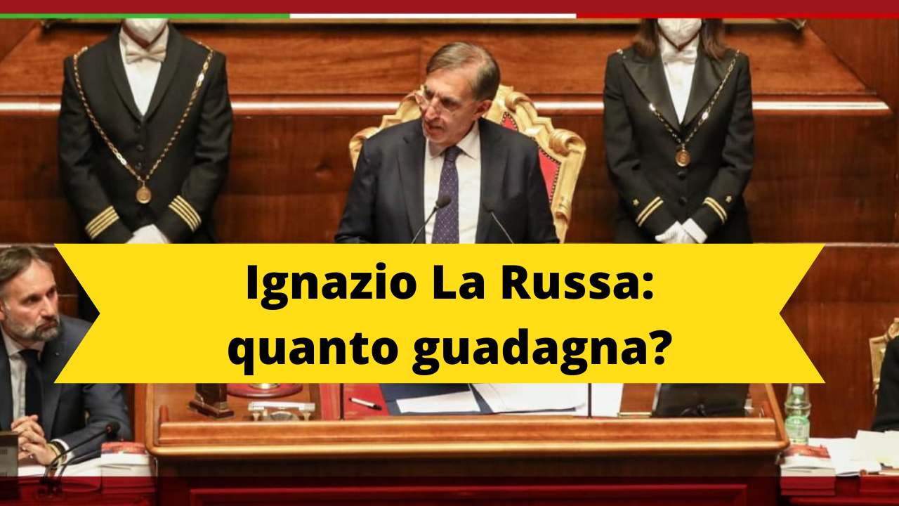 ignazio la russa chi è quanto guadagna stipendio governo senato politica italia presidente