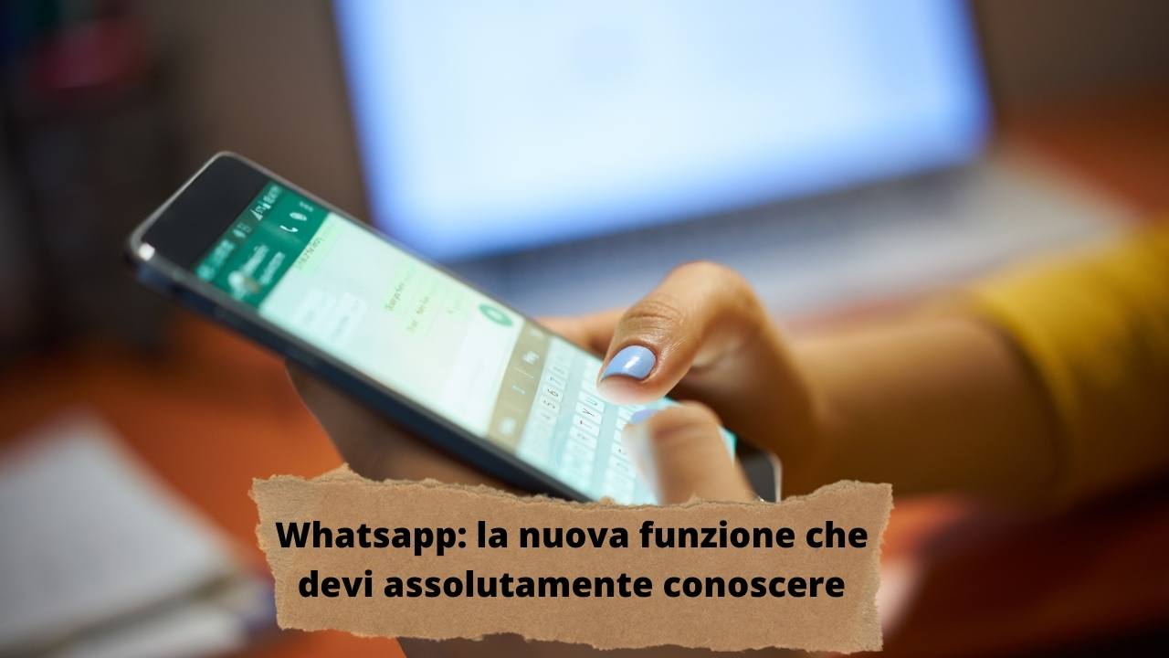 Whatsapp: una nuova funzione
