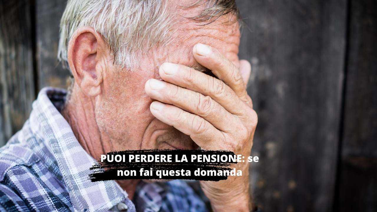 rischio perdita pensione