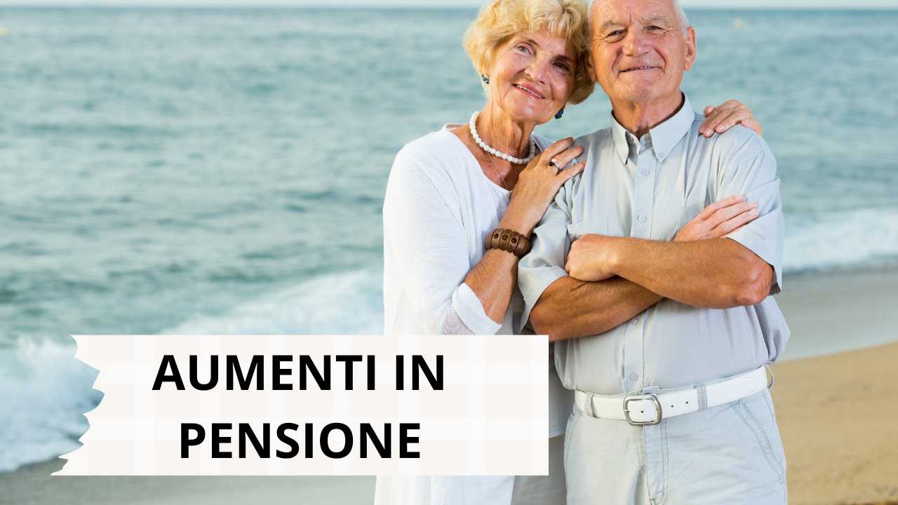 la pensione in aumento