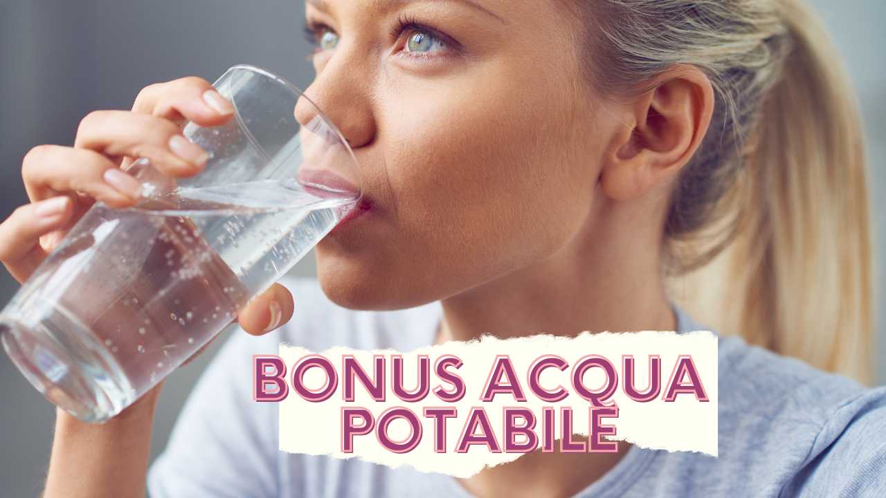 incentivo sull'acqua potabile