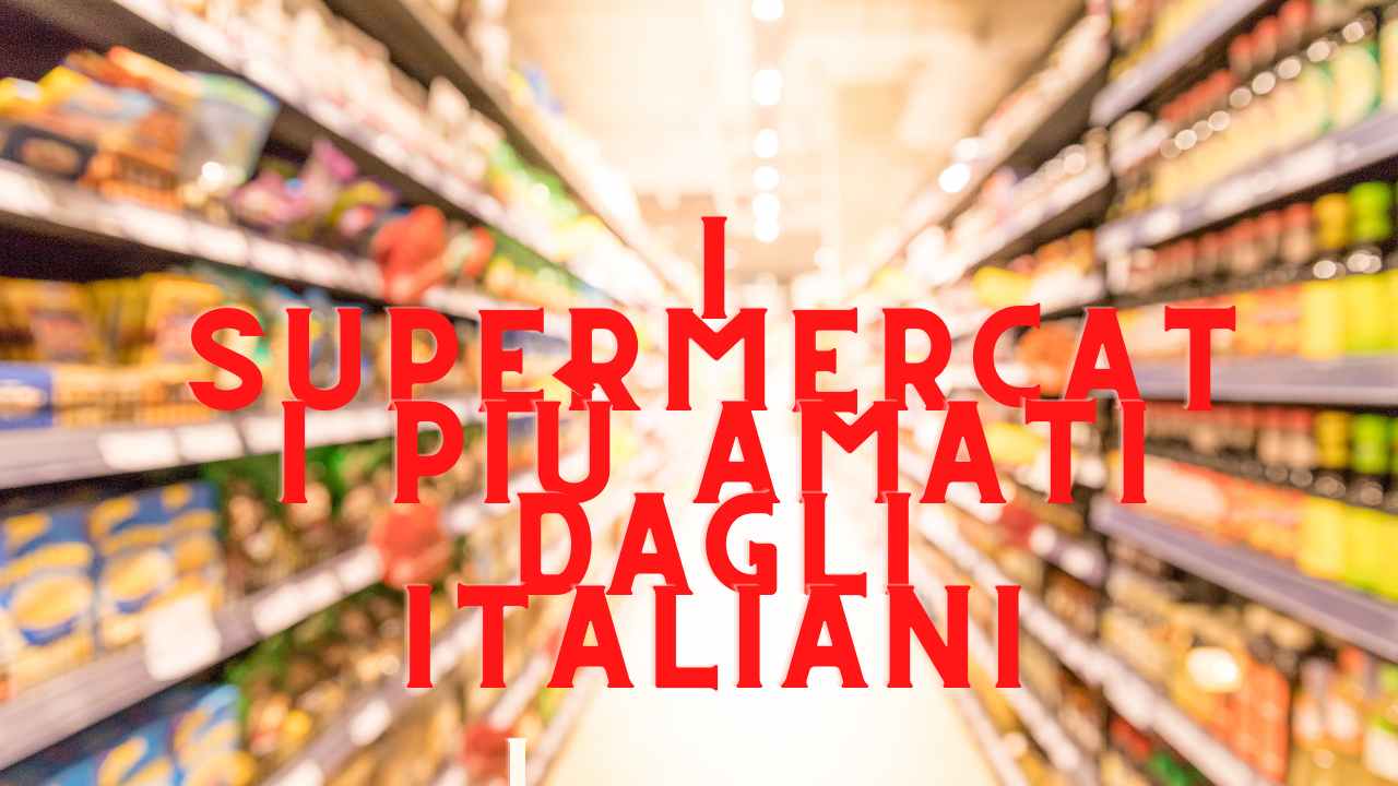 supermercati, ipermercati e discount