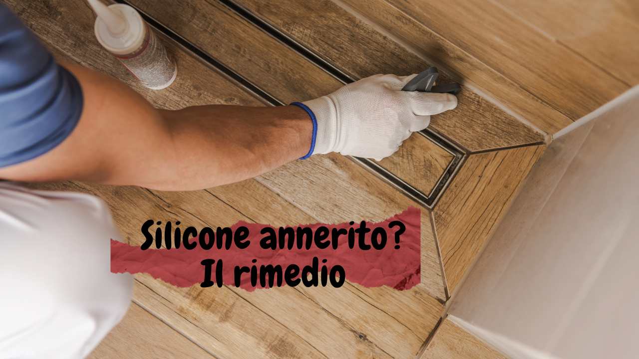 Per pulire il silicone annerito della doccia, water e lavandino ed  eliminare quella fastidiosa muffa ecco un trucchetto casalingo molto  efficace