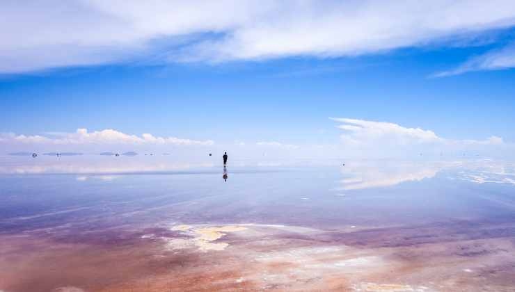 il deserto di sale in bolivia, il salar de uyuni 