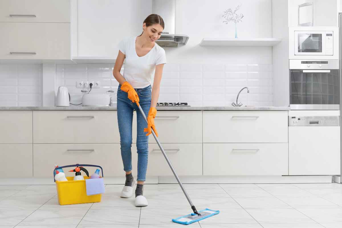 Come pulire il pavimento