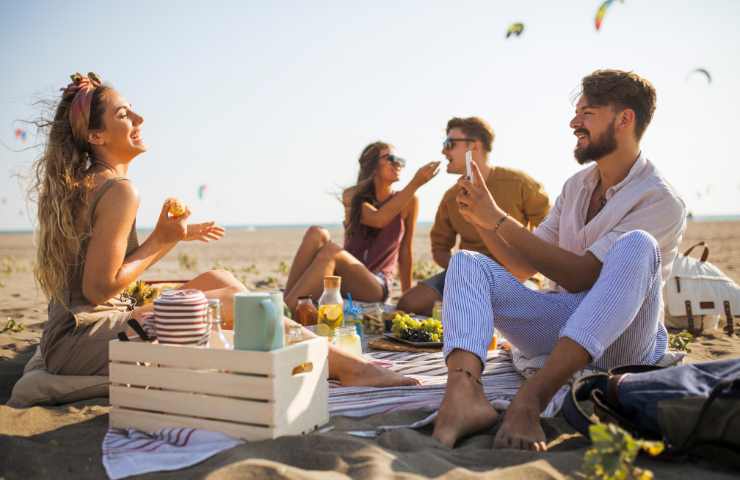 cosa mangiare in spiaggia